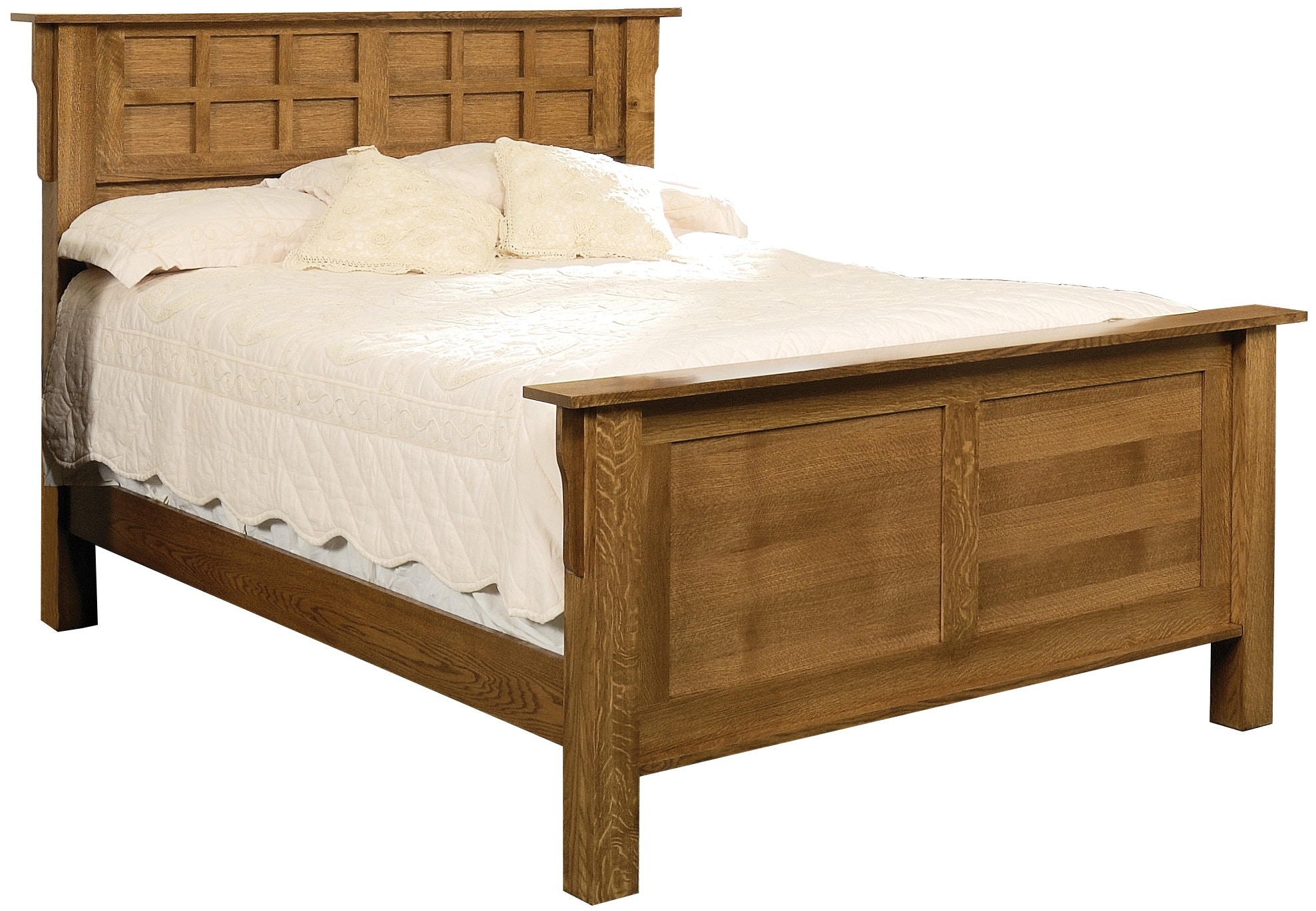 Daniel S Amish Bedroom Arts Crafts Queen Bed 30 3013 3023