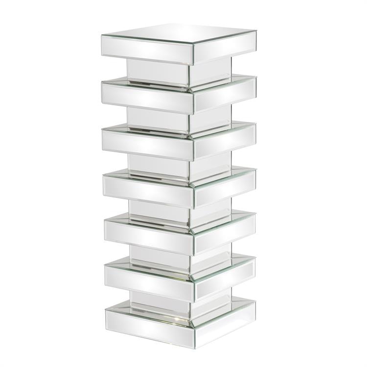  Stepped Mirrored Pedestal 9977