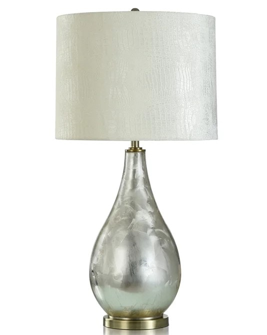  ENCHANTING SILVER TABLE LAMP 11736