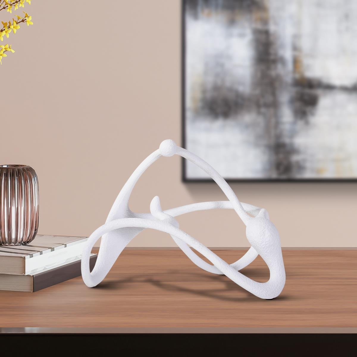  ENDRO ABSTRACT SCULPTURE-WHITE 32-102
