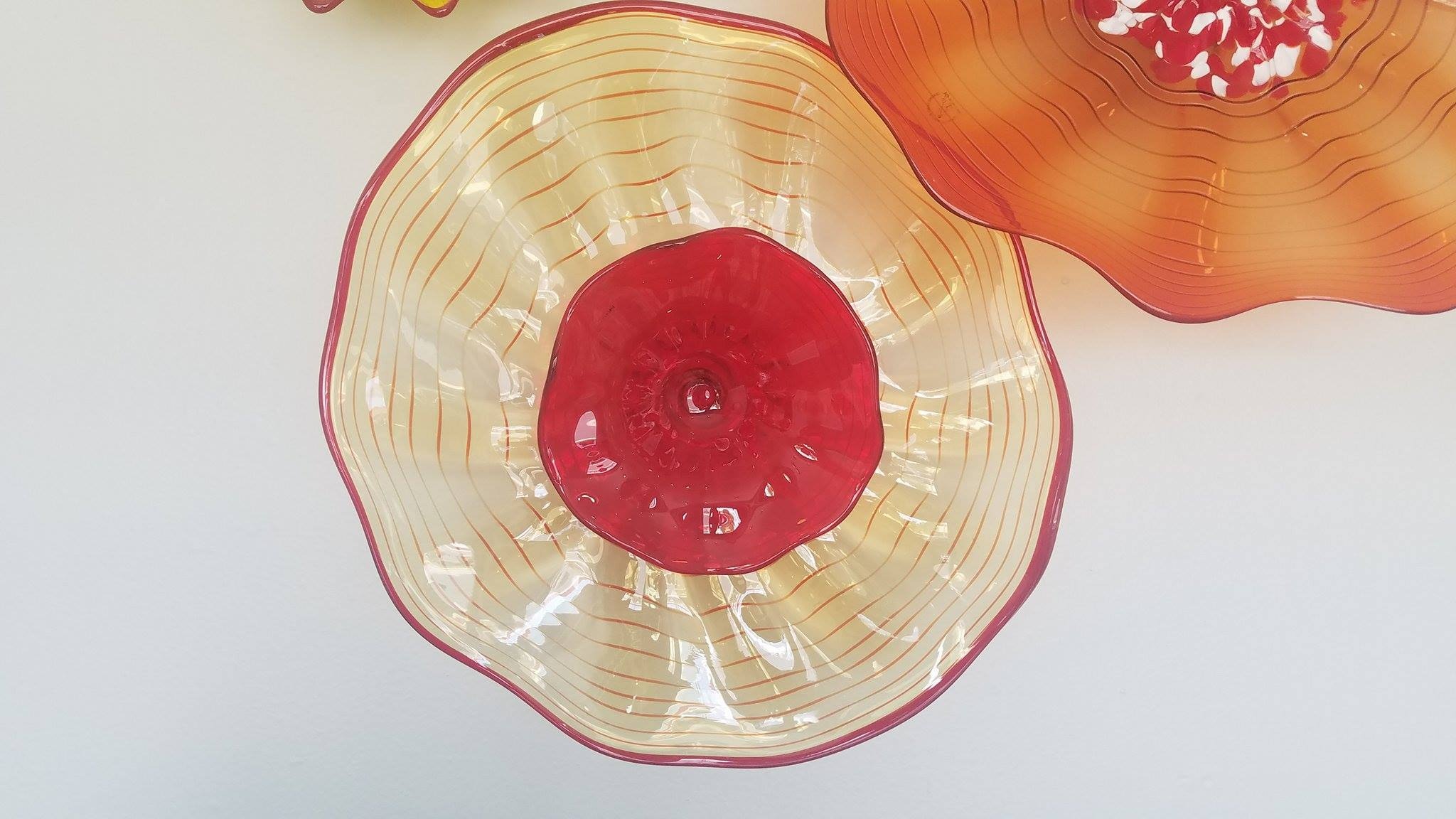  Glass Lotus Wall Flower 9807