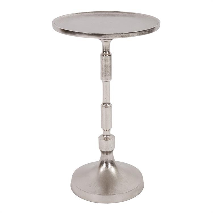  Candlestick Nickel Martini Table 11192