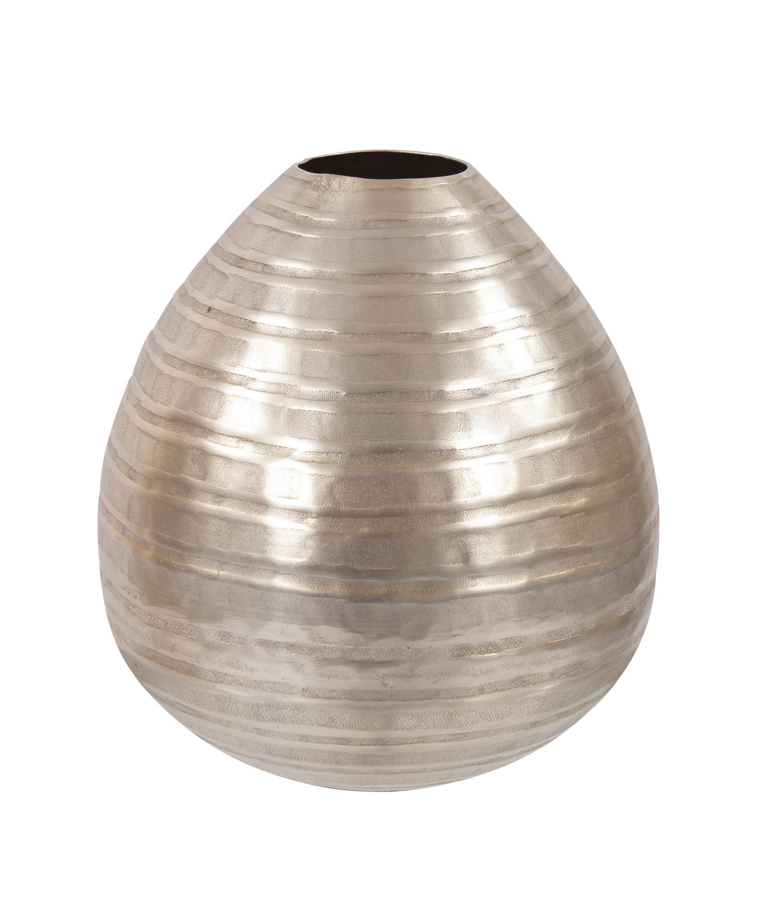  Chiseled Champagne Teardrop Vase- Small 32-88