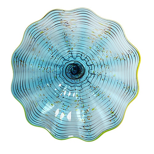  MEDIUM BLUE WALL PLATE 10793