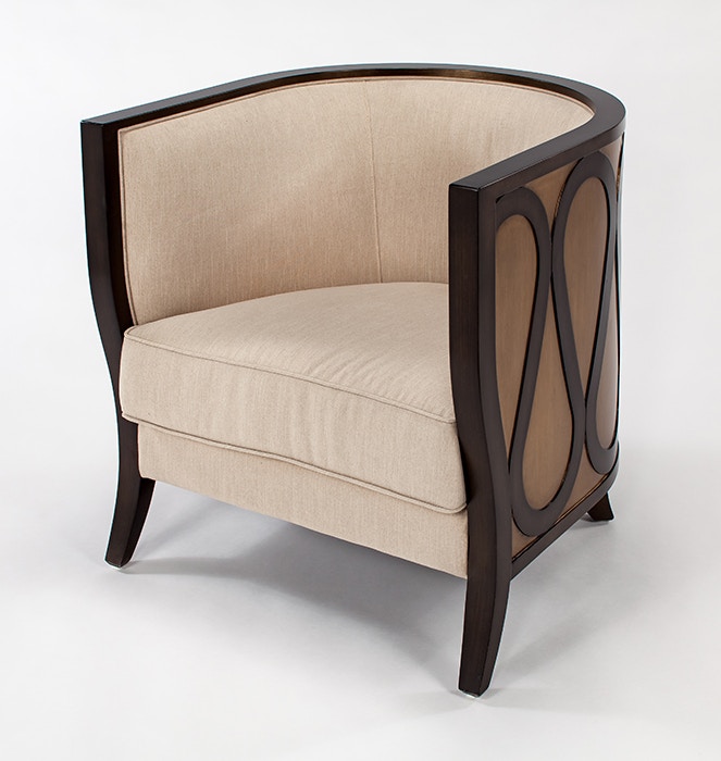  PENNY METALLIC ACCENT CHAIR 11404