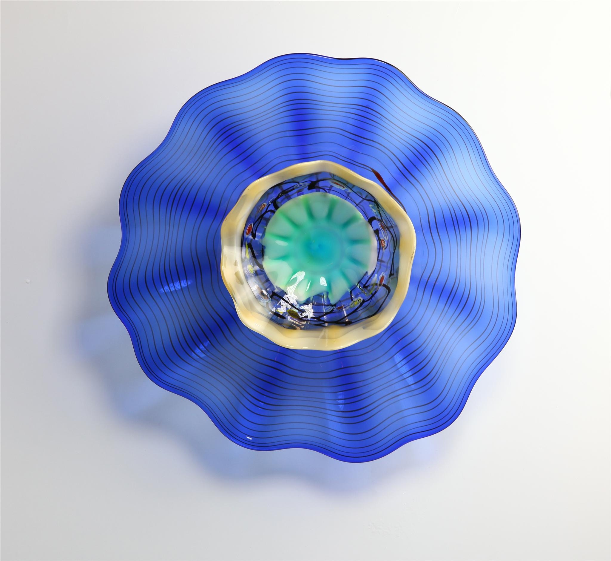  Blooming Lotus Plate 10134