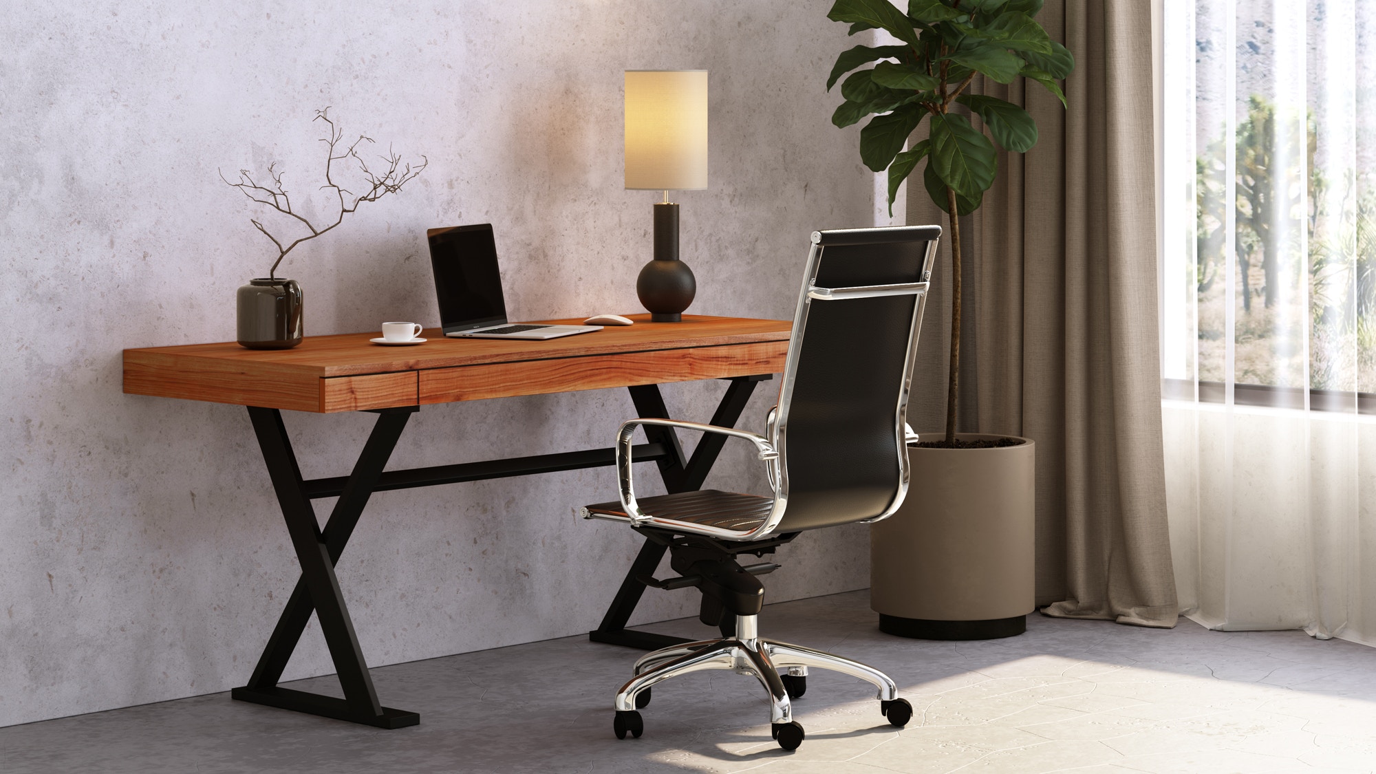  STUDIO SWIVEL OFFICE CHAIR 6-08