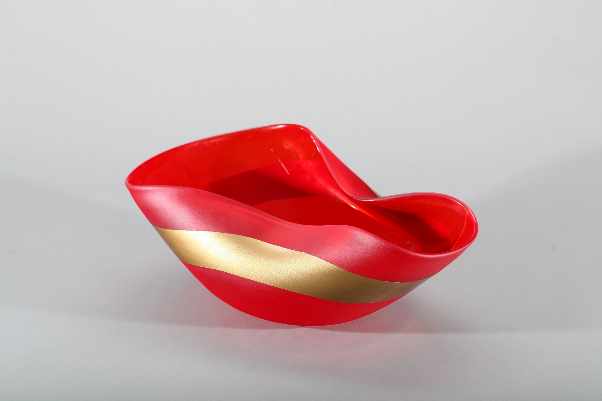  Red Matte Bowl 9596