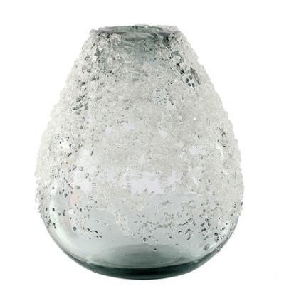  ICE VASE GREY 10482
