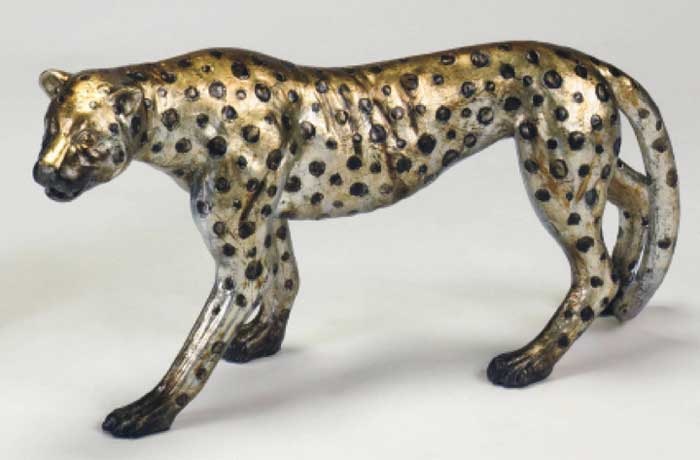  PACING PREDATOR SCULPTURE 11411