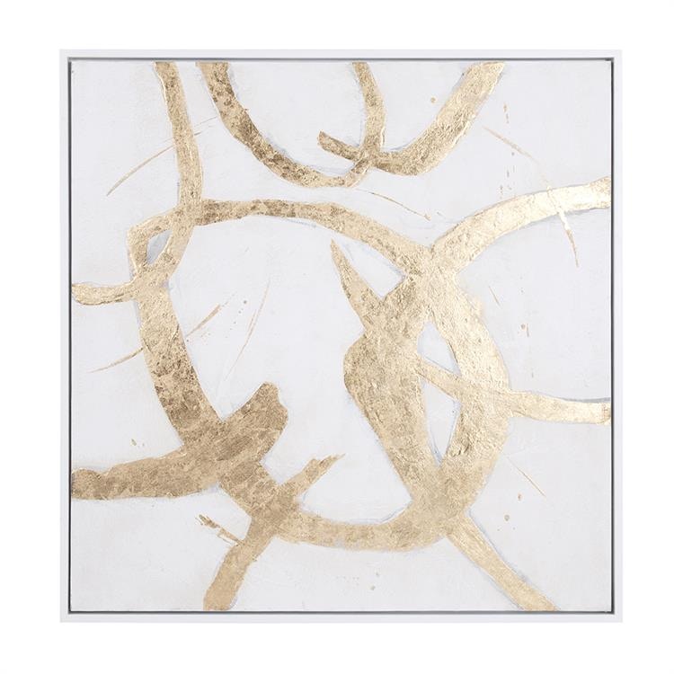  BALLARE CANVAS ART WHITE 11343