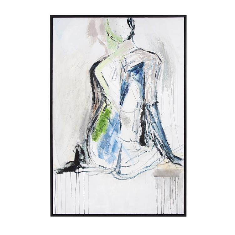  Glamour Pose Hand Painted Original Art 11217