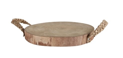 WOODEN ACCENT TRAY 11878