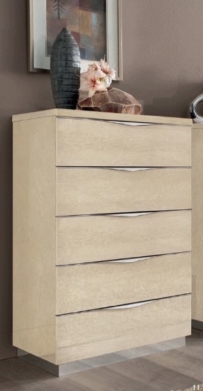  Beige Lacquer Chest 11680