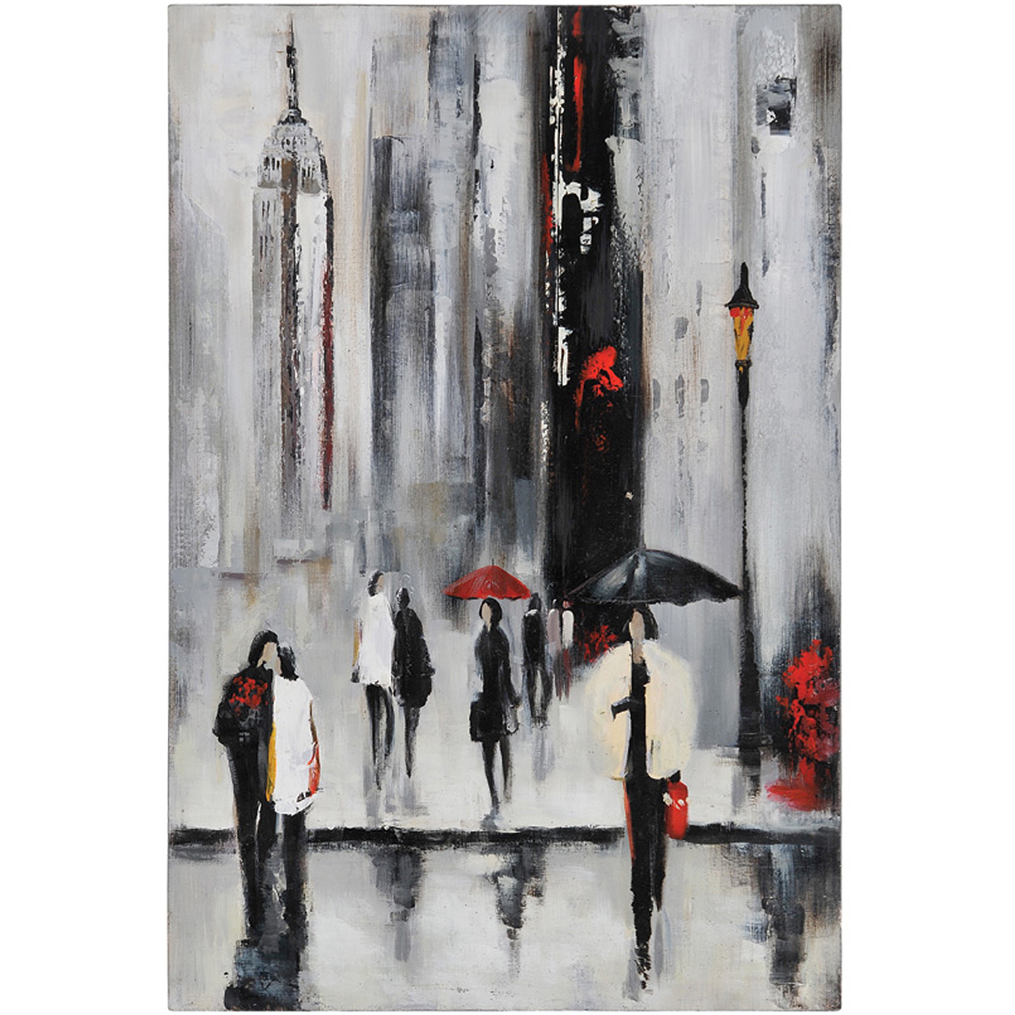  BUSTLING CITY I CANVAS ART 11495