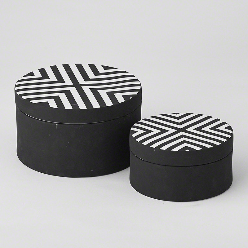  Chevron Round Boxes 9938/9939