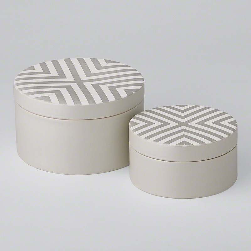  Chevron Round Boxes 9940/9941