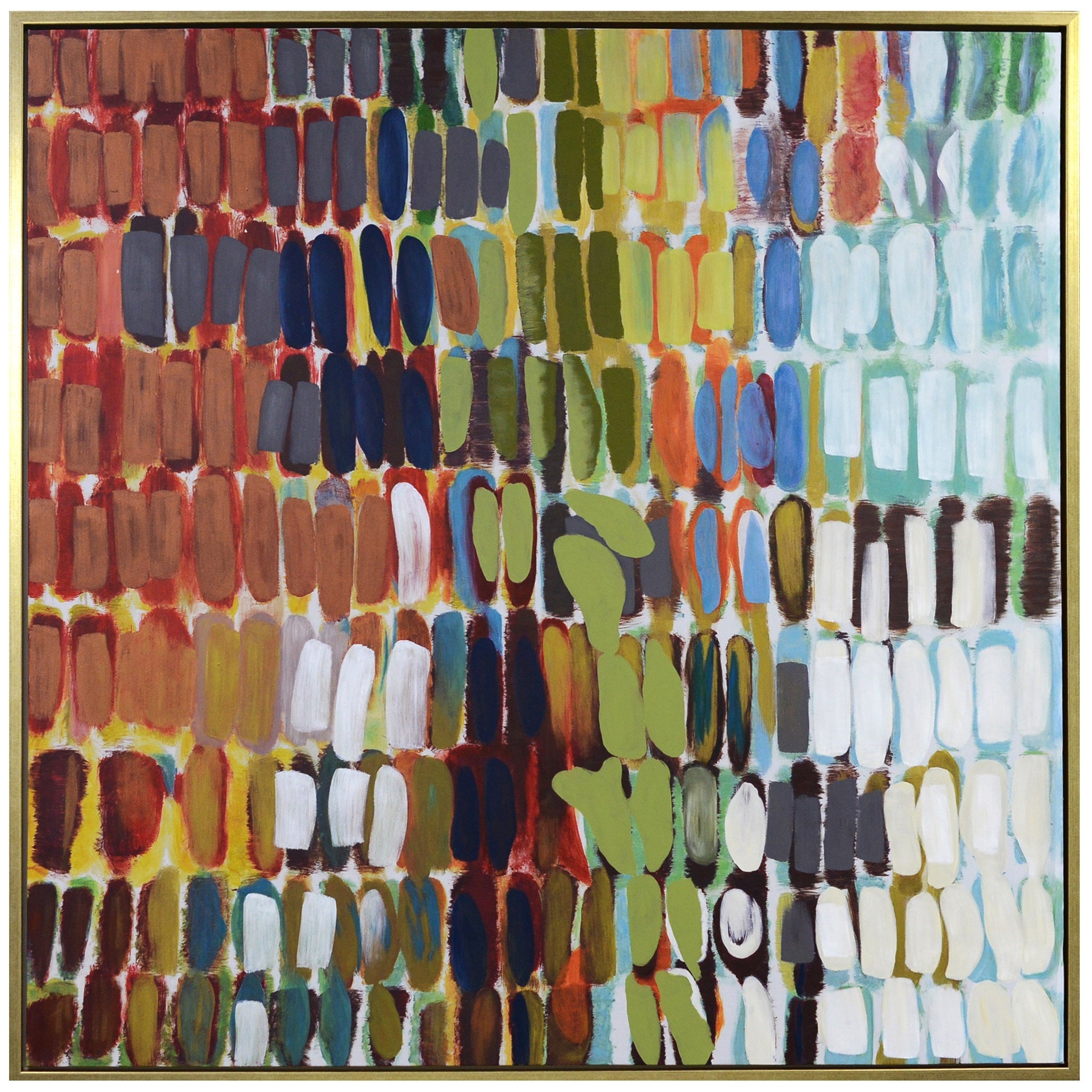  COLORATION I FRAMED CANVAS ART 11355