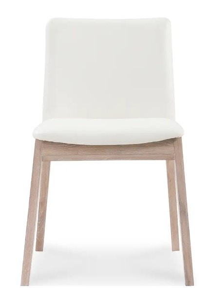  DECO DINING CHAIR WHITE 26-7