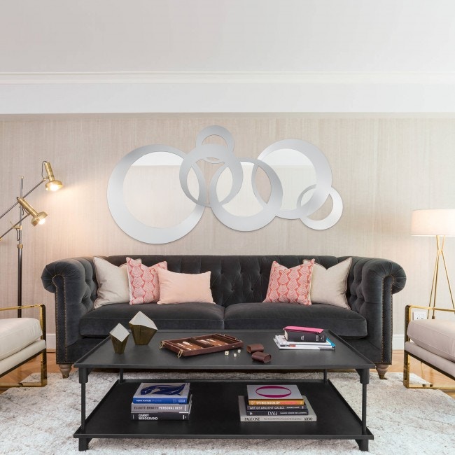  Linear Circle Mirror 11118