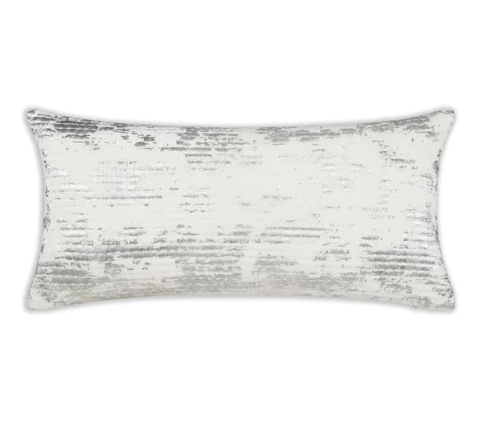  ELLA IVORY SILVER PILLOW 29-7