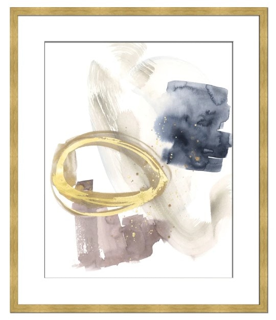  GOLDEN RING I FRAMED WALL ART 11842