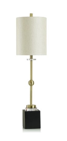  HALLE BRASS BUFFET LAMP 11889