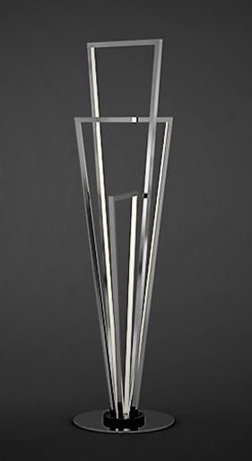  MELODY FLOOR LAMP - GOLD OR STAINLESS 11542; 11543