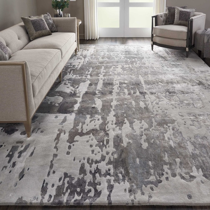  PRISMATIC RUG SILVER/GREY 11614