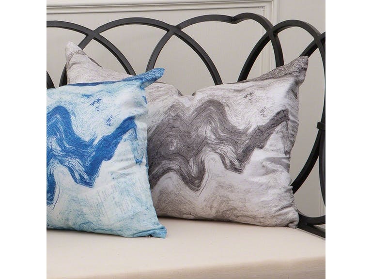  Richmond Marbled Pillow Grey 9933