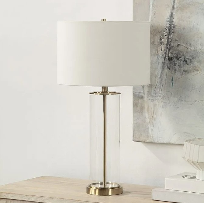  Saco table lamp-satin brass 30-23