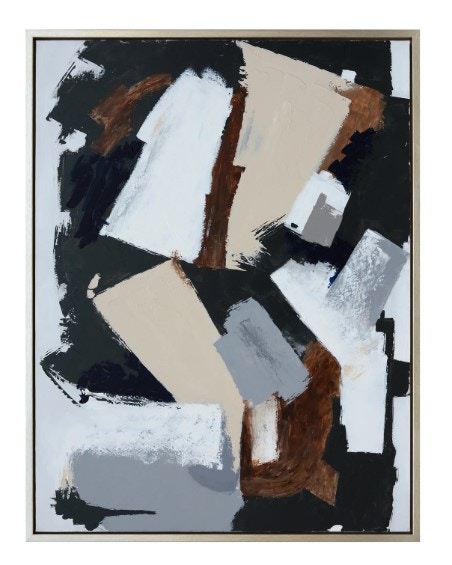  PENSIVE FRAMED CANVAS ART 28-65