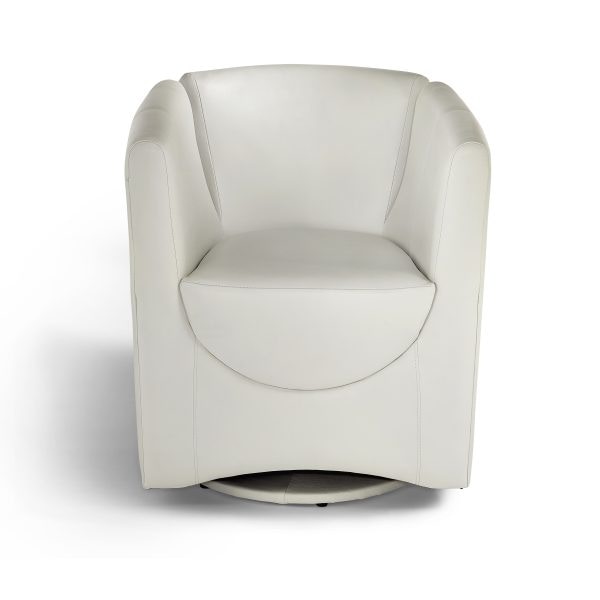  Umbria Leather Swivel Chair 10067