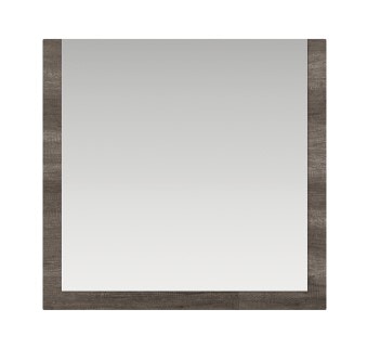  VINTAGE OAK LACQUER MIRROR 11772