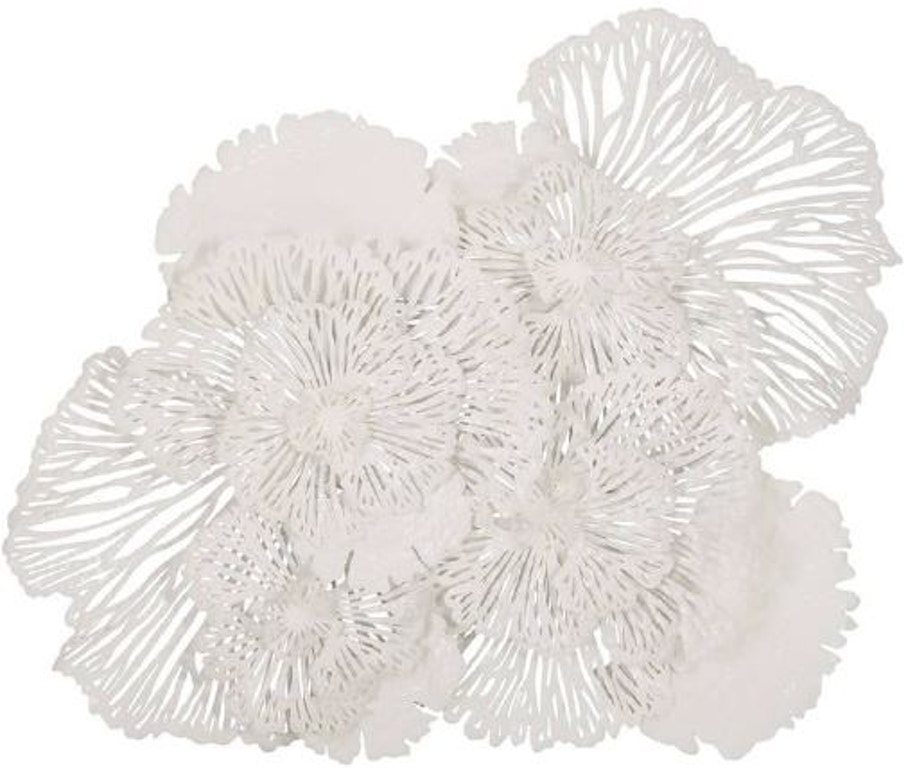 Phillips Collection Living Room Metal Flower Wall Art 10099
