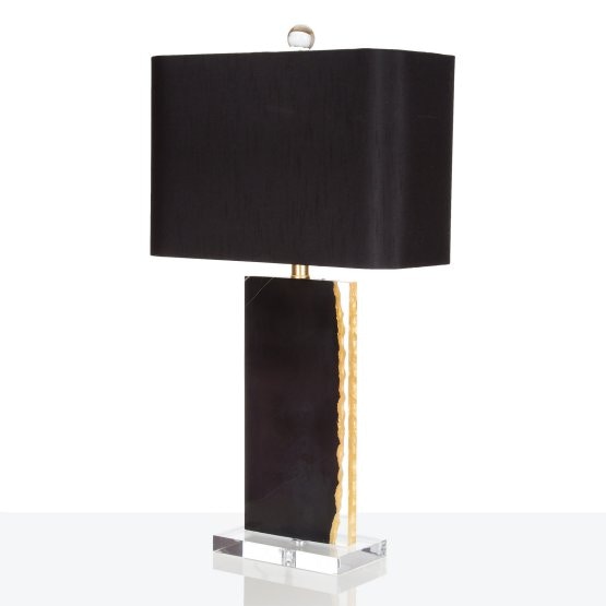 black and gold table lamps
