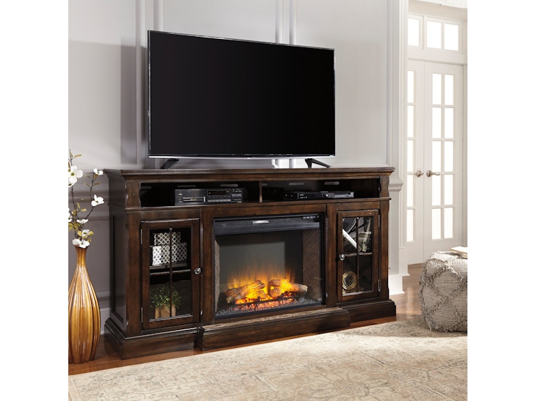 Signature Design By Ashley Xl Tv Stand W Fireplace Insert On Sale At