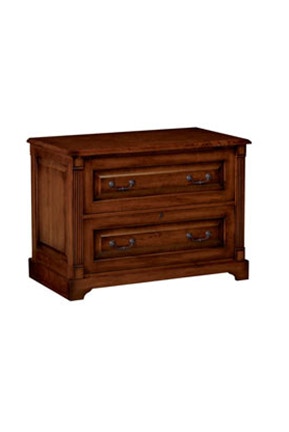 Clearance Country Cherry 2 Drawer File Cabinet 126556 Naturwood