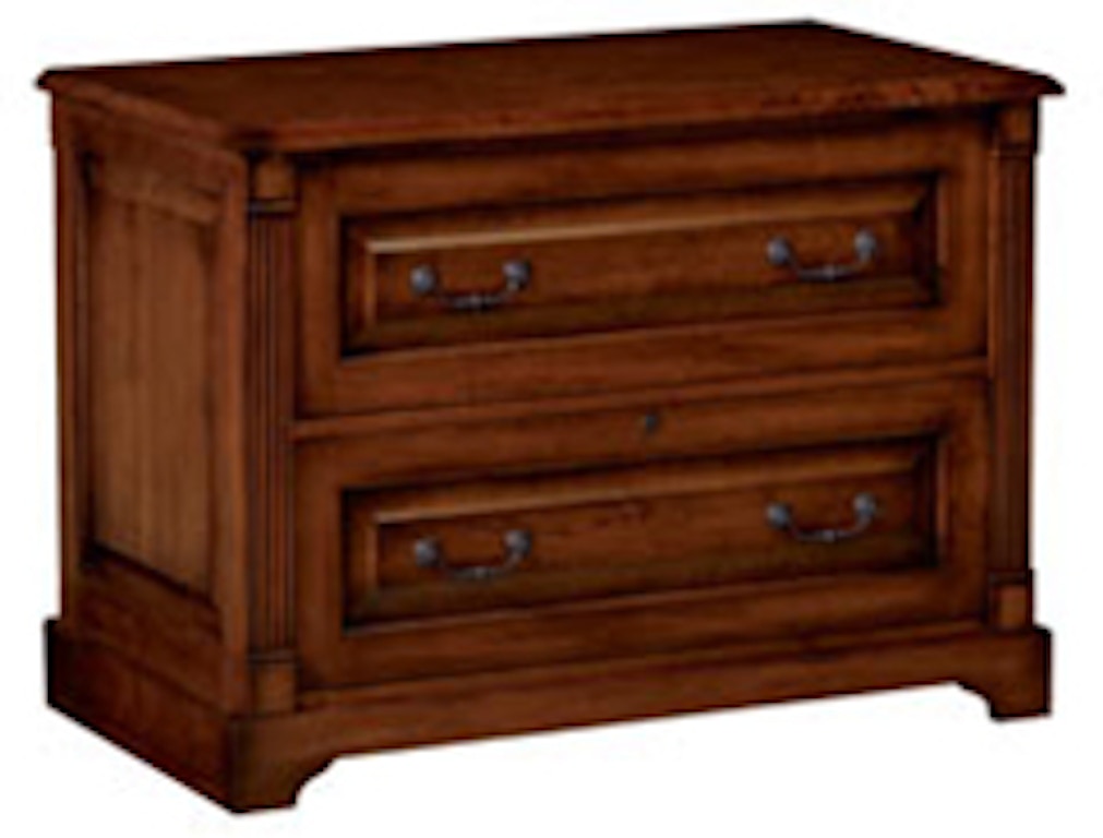 Clearance Country Cherry 2 Drawer File Cabinet 126556 Naturwood