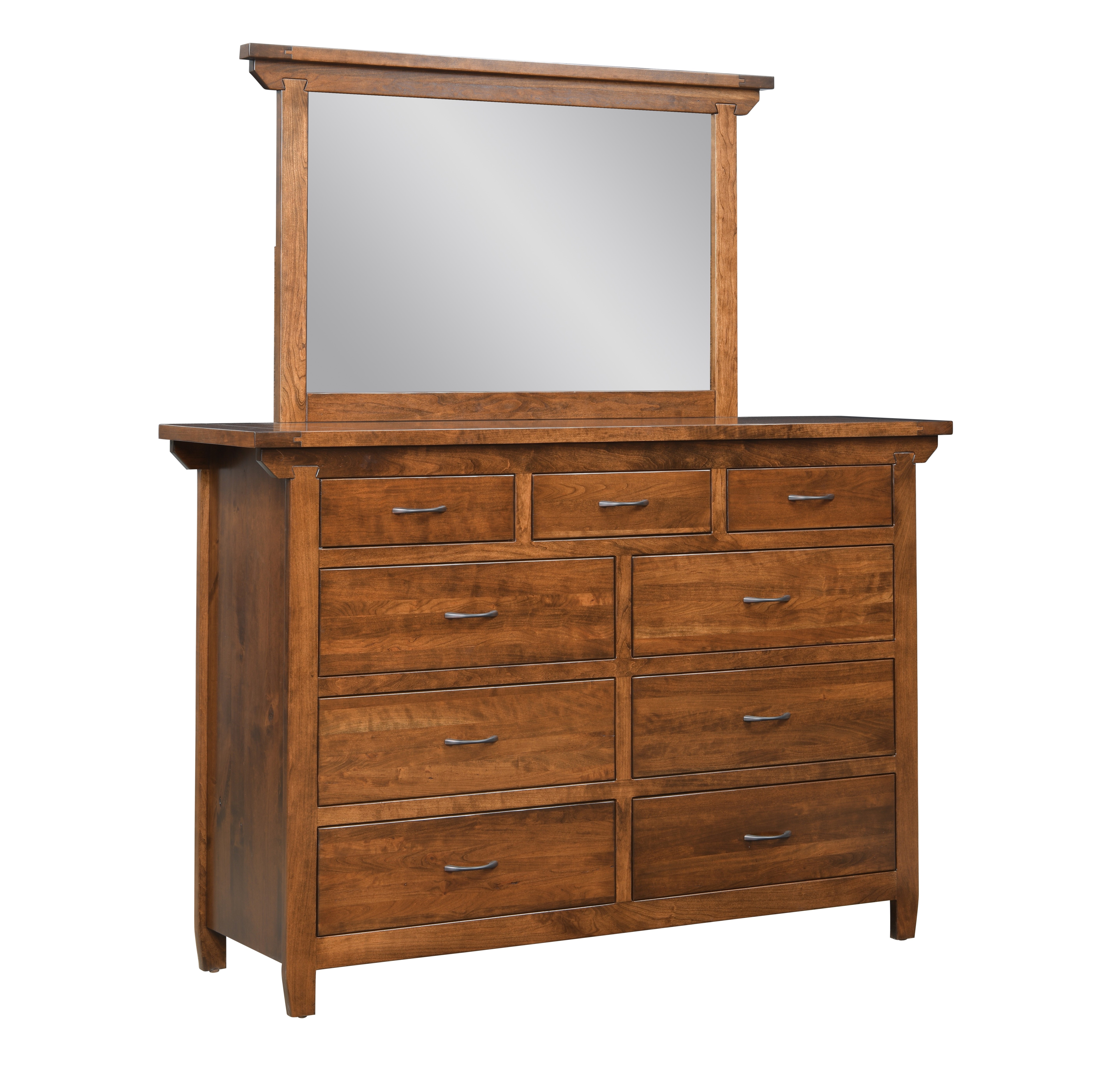 Briarwood Hand Joinery Rustic Cherry 9-Drawer Dresser 940276