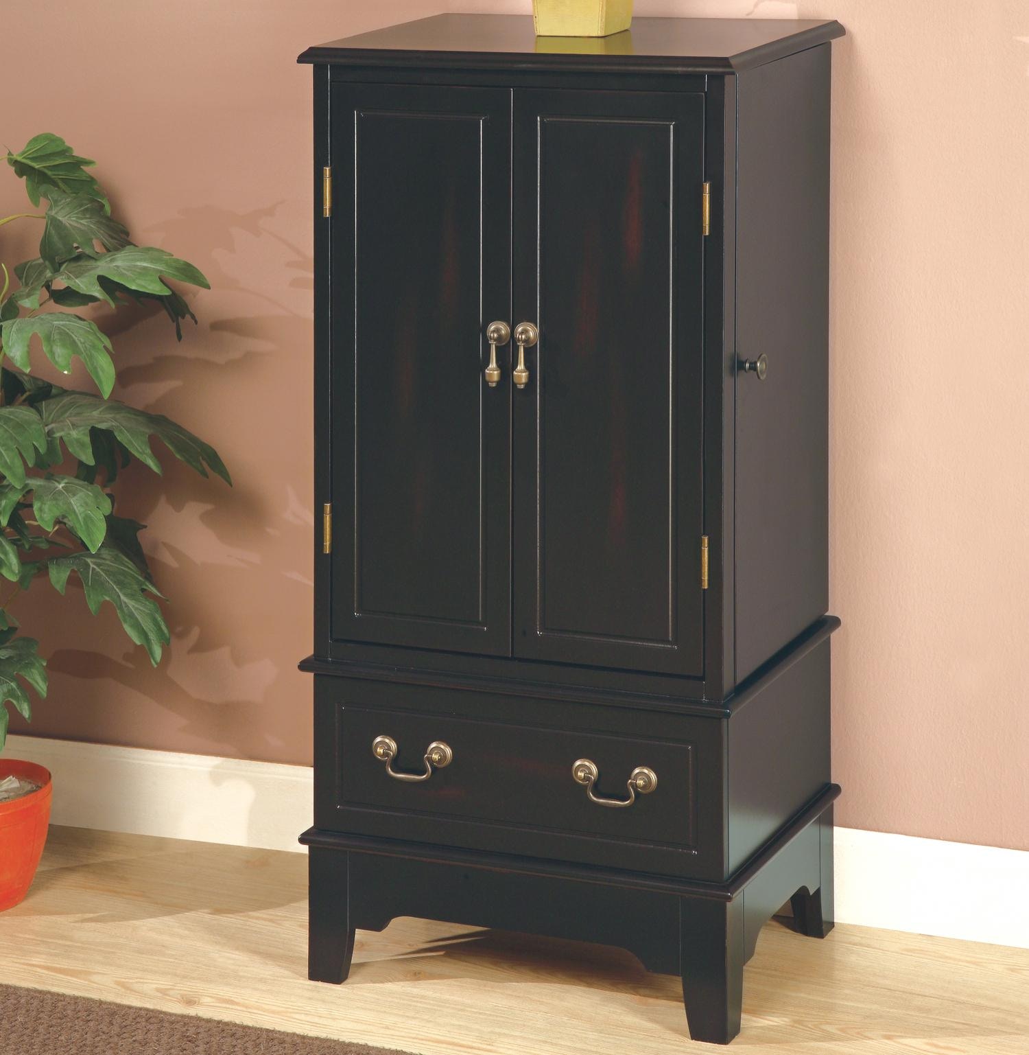 Black Jewelry Armoire Clearance
