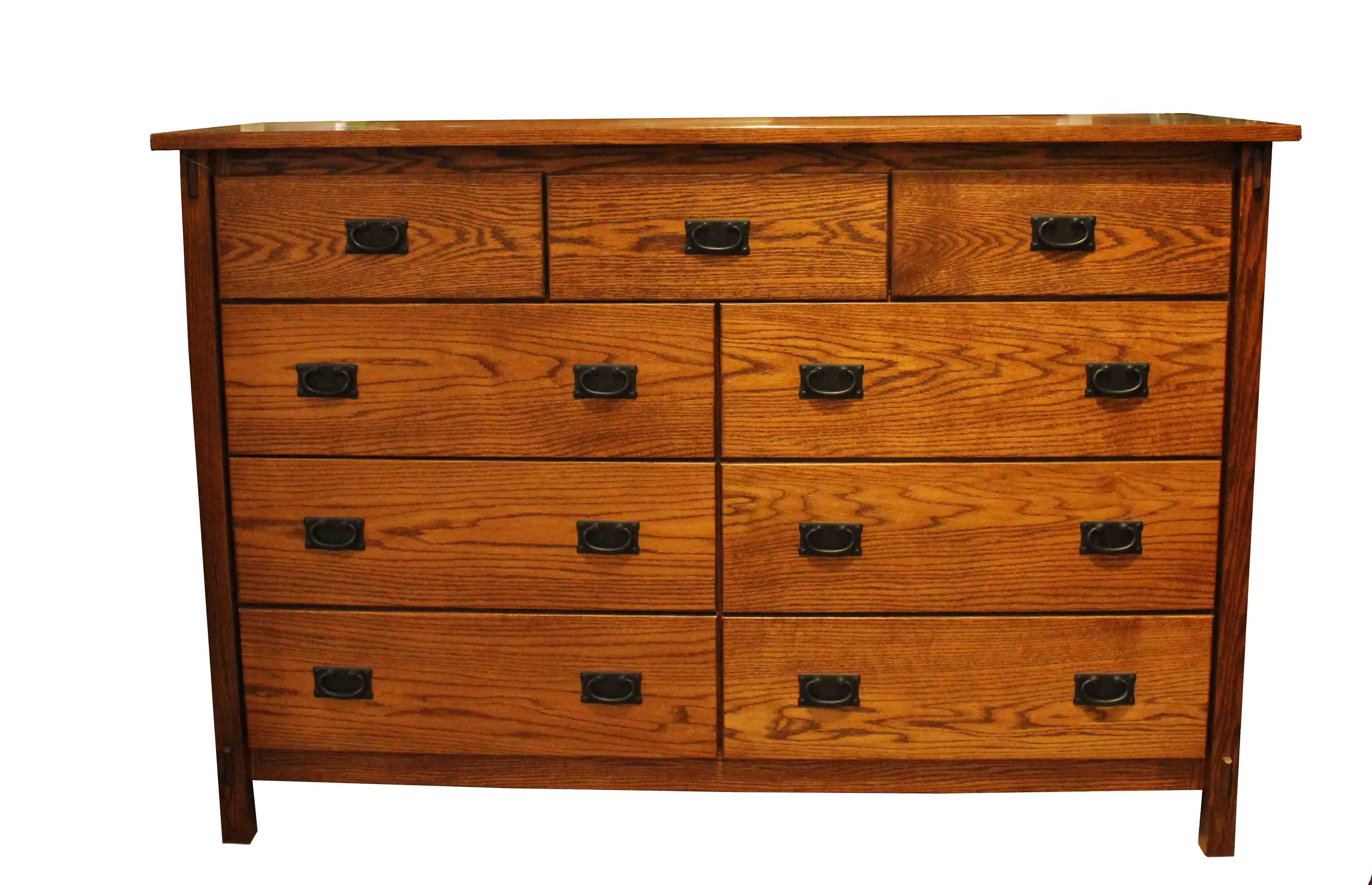 Fusion Designs Bedroom Savannah Solid Wood 9 Drawer Dresser 945037