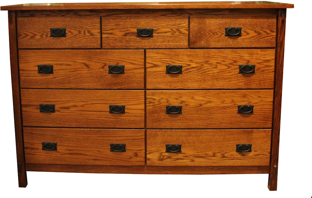 Fusion Designs Bedroom Savannah Solid Wood 9 Drawer Dresser 945037