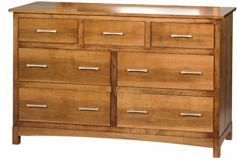 Fusion Designs Bedroom Sydney Solid Wood 7 Drawer Dresser 151901