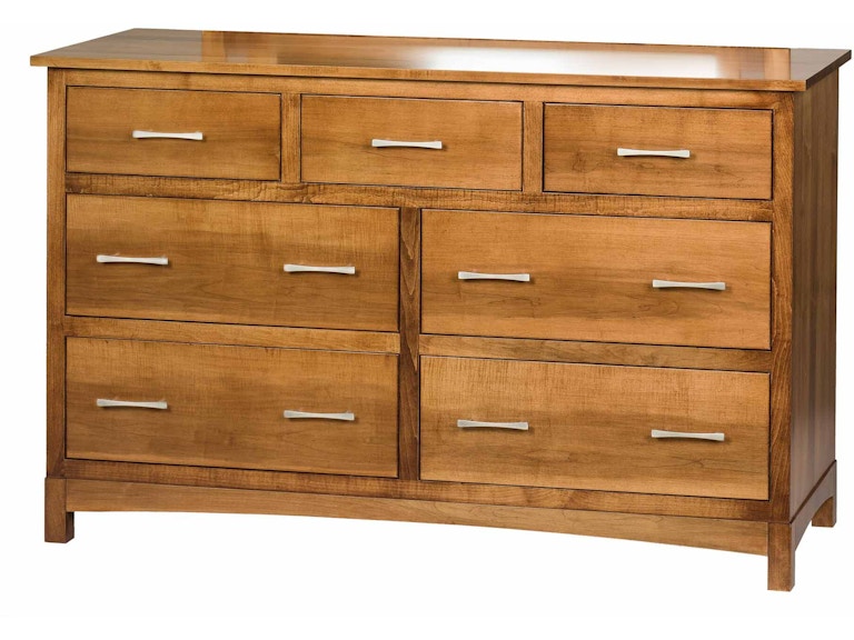 Fusion Designs Bedroom Sydney Solid Wood 7 Drawer Dresser 151901