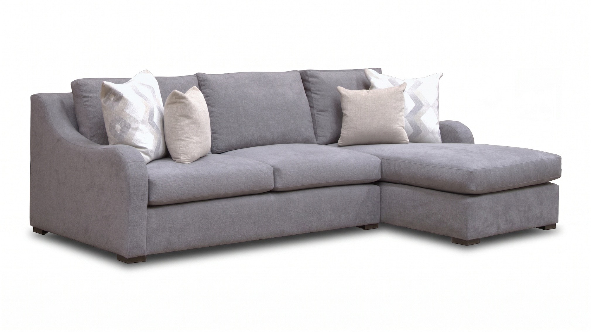 Kincaid Furniture Comfort Select 2-PC Sofa Chaise w/ Pillows 743888P