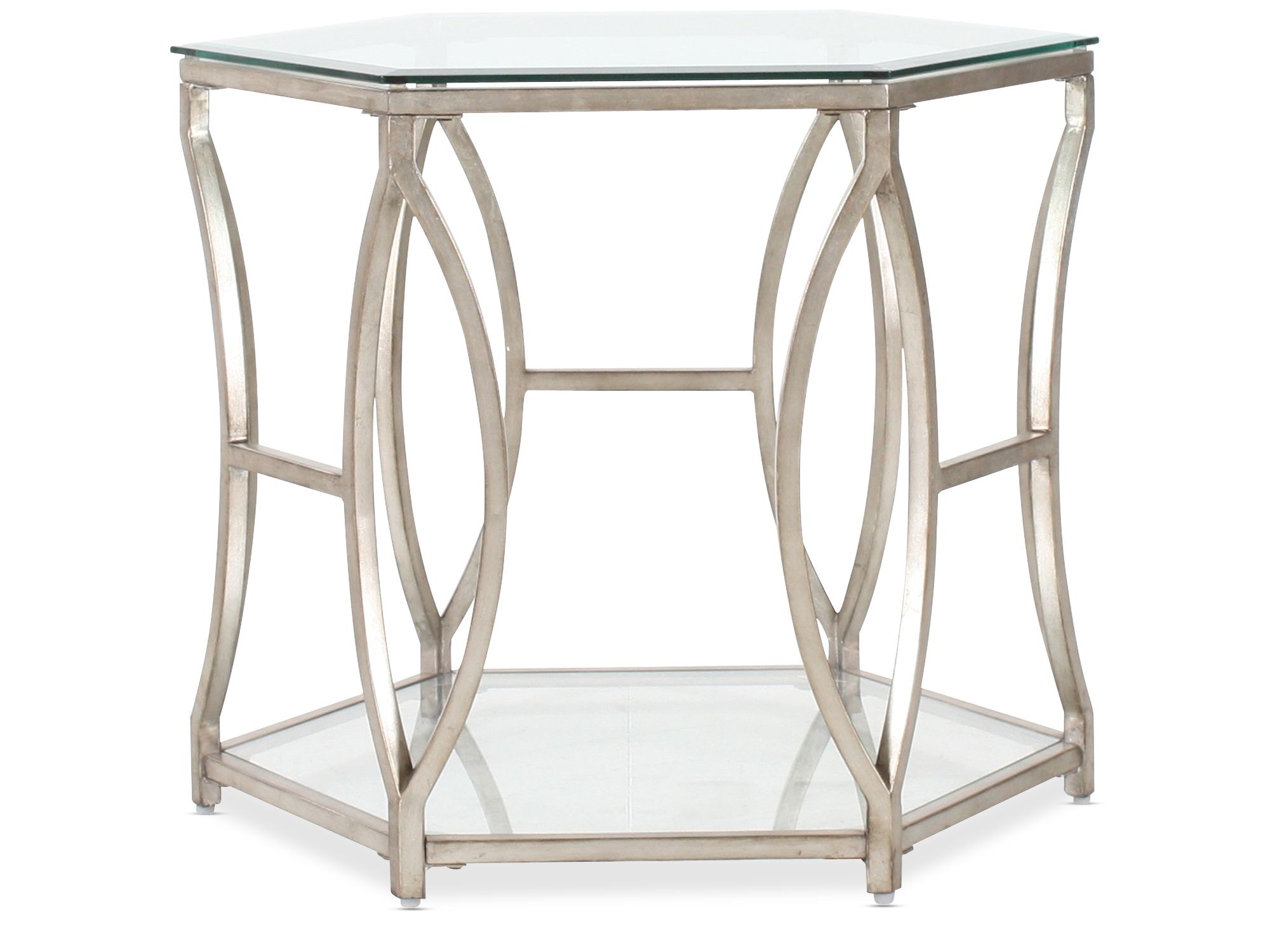 Clearance Nevelson Hexagonal End Table 135802P