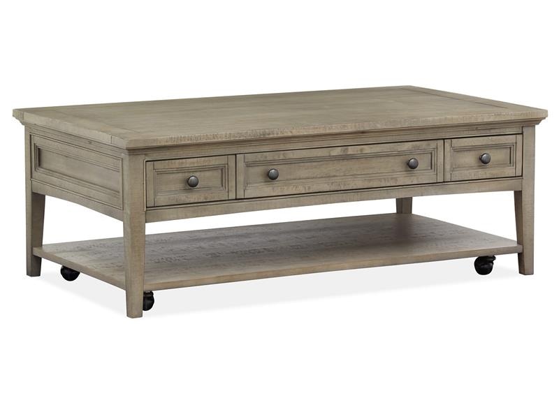 Clearance Paxton Place RECT Cocktail Table w/ Casters 950490
