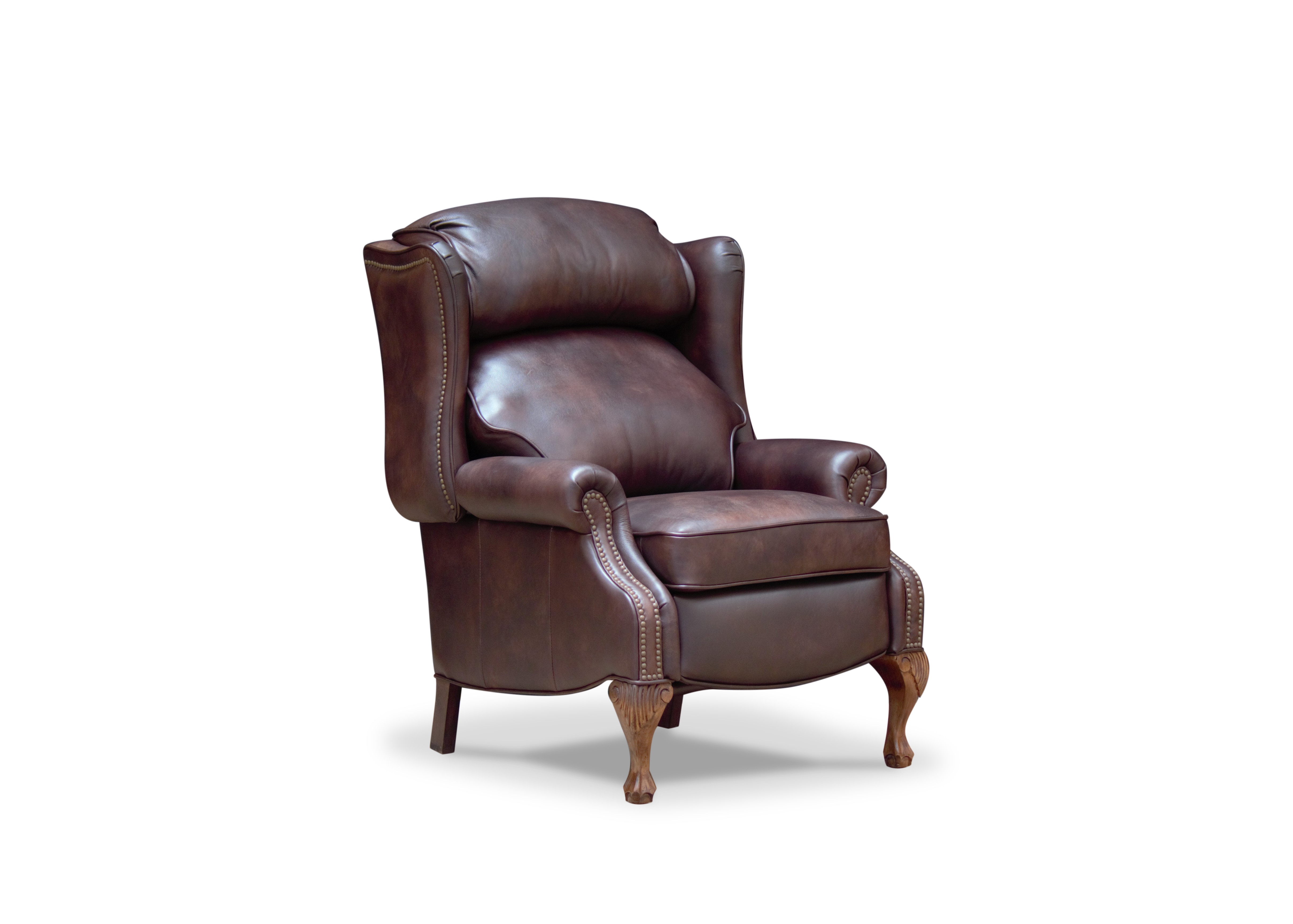 Alexandria Leather Push-back Recliner
