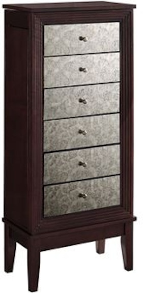 Clearance Bedroom Ava Jewelry Armoire 237839 Naturwood Home